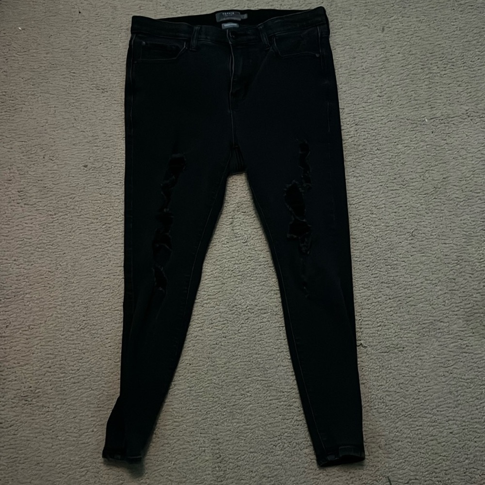 Torrid sky high skinny jeans